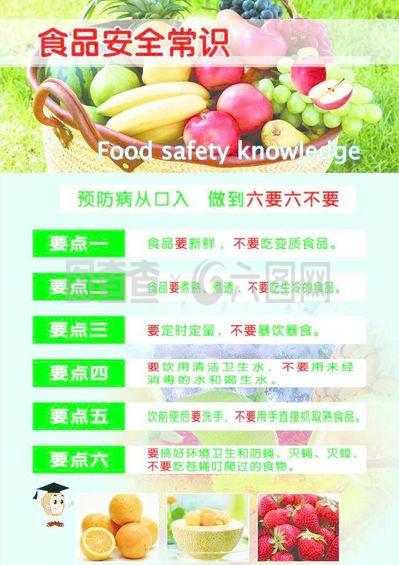 食品安全常识图片